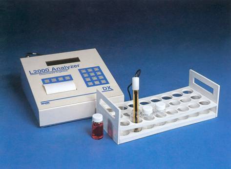 L-2000 DX analiztor talajok, olajok s felleti mintk PCB- ill. kloridtartalmnak kvantitatv meghatrozshoz